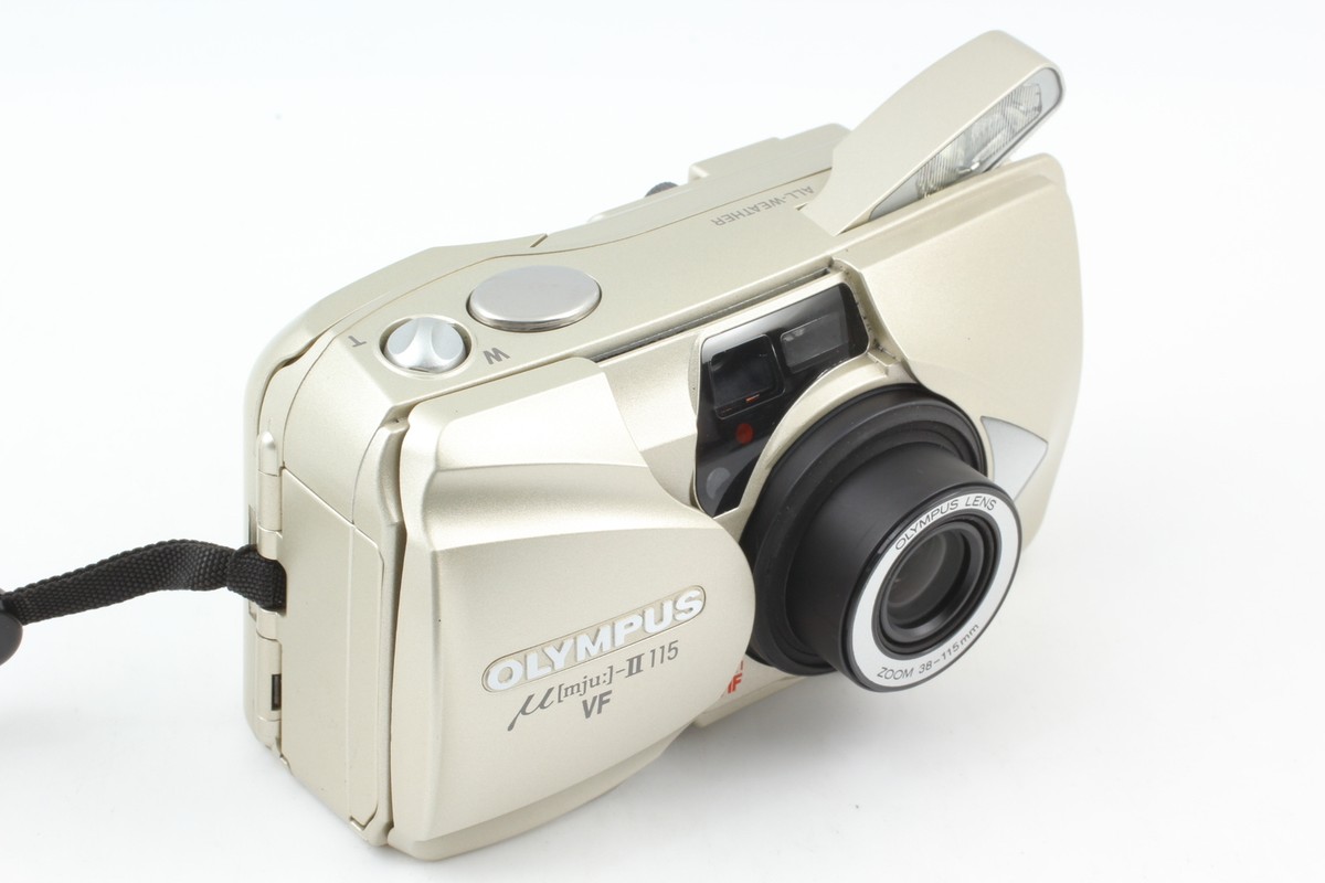 olympus μⅡ 115 VF MINT w/Strap】 Olympus μ Mju II 115 VF 35mm Point & Shoot