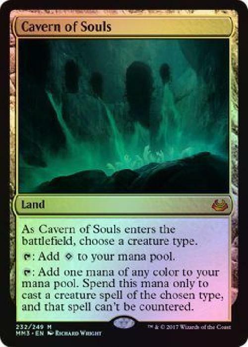 Cavern of Souls - Foil 232 249 Near Mint MTG Modern Masters 2017 MM3 Cavern of Souls - Foil 232 249 Near Mint MTG Modern Masters 2017 MM3