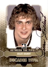 Gilles Gilbert Signed 2012-13 BTP Between The Pipes card Minnesota North Stars