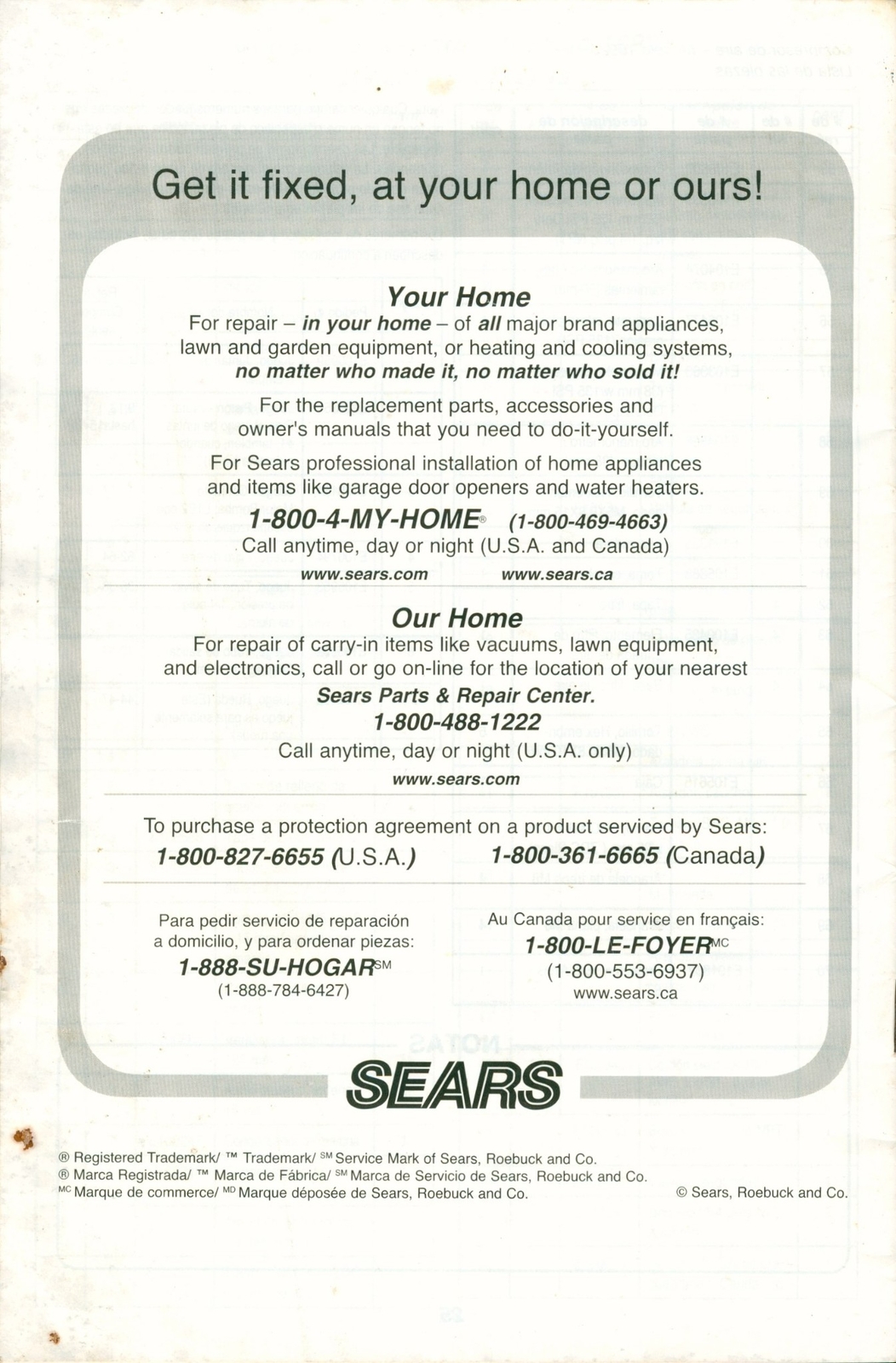 2012 Sears Craftsman Air Compressor Model 16923 Owner's Manual