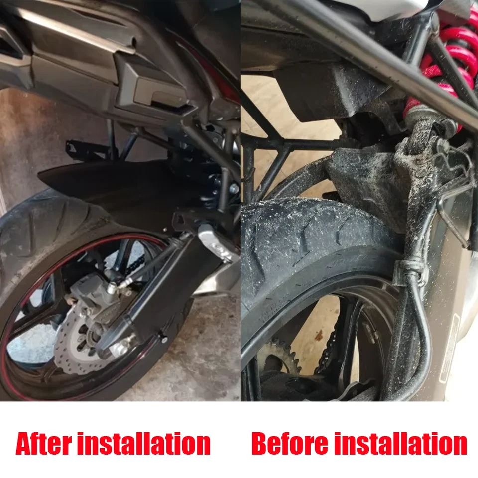 Rear Fender Mudguard Splash Guard For KAWASAKI Versys 650 KLE650 2007 - 2024 - Изображение 3 из 4