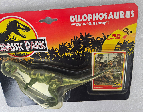 Jurassic Park Action Figure Dilophosaurus Vintage Sealed Kenner 1993 JP - Picture 11 of 19