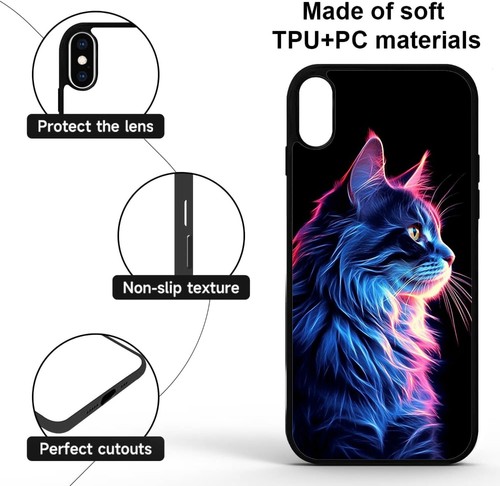 Phone Cover cattery maine coone cat For Motorola Moto Google Pixel OnePlus - Picture 18 of 25