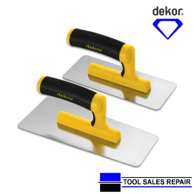 DEKOR - Venetian Polishing Trowel Plastering Detail Trowel Stainless Steel