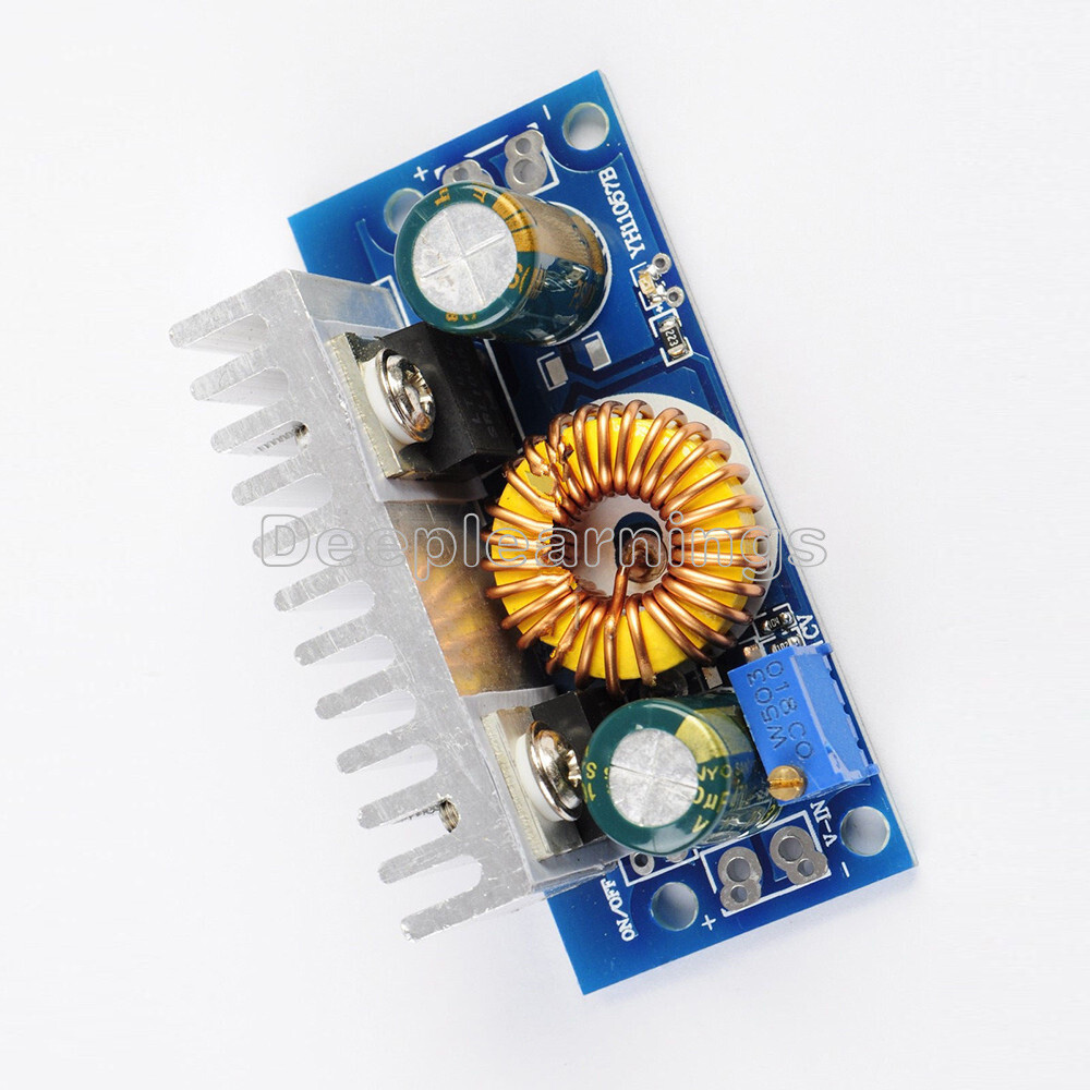 HALJIA Convertitore Boost DC-DC Step Up, Modulo Elevatore Di Tensione Da 1.5V A 5V, Alimentatore Regolabile 3.3V 3.7V 4.2V A 5V, Scheda Step-Up Per Alimentazione Elettronica