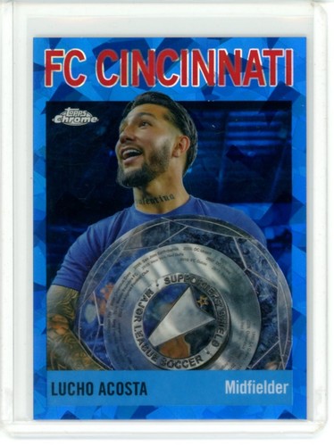 2024 TOPPS CHROME MLS SOCCER SAPPHIRE 1964 THROWBACK LUCHO ACOSTA #7