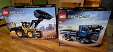 LEGO TECHNIC 44209 und 42203 Volvo Radlader und Kipper NEU! OVP!