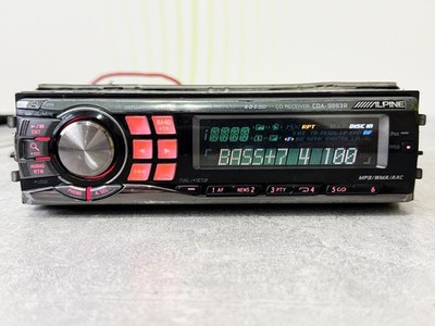 Alpine CDA-9883R Car Stereo 1DIN / CD MP3 AUX Receiver / Tested Working