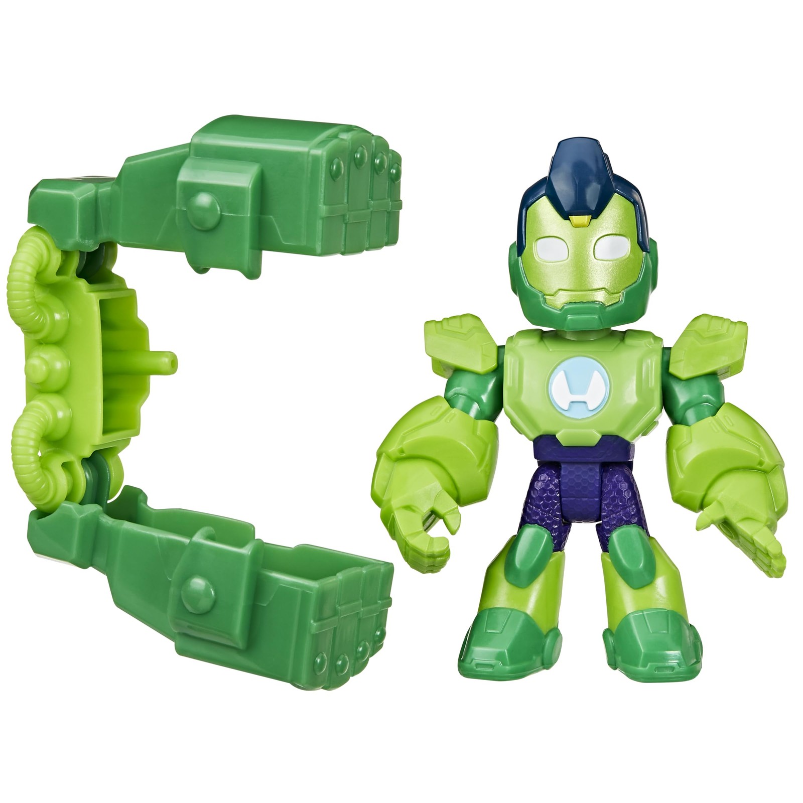 Iron Man and His Awesome Friends Marvel Iron Hulk Action Figure Toy with Accesso 2690₽