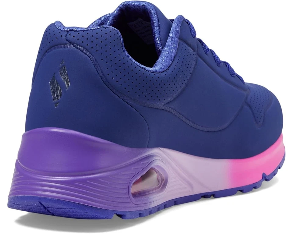 Skechers Uno Gen1 - Pop of Ombre Tenis Niñas 3.5 Azul Marino Entrenadores Zapatos TZP1059 Foto 4 de 4