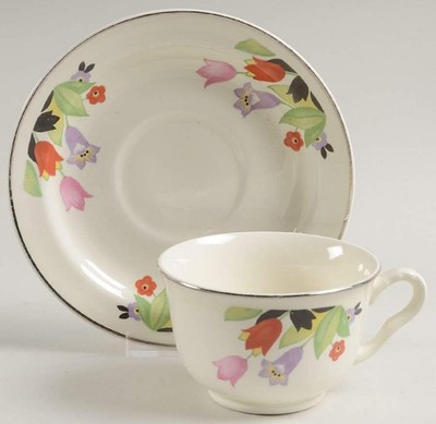 Hall Crocus Cup & Saucer 2475306