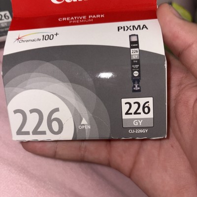 canon ink cartridges 226 225 black grey and magenta BUNDLE