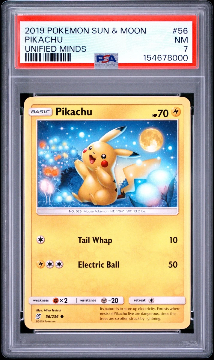 Pikachu Pokémon TCG Professional Sports Authenticator (PSA) Sun