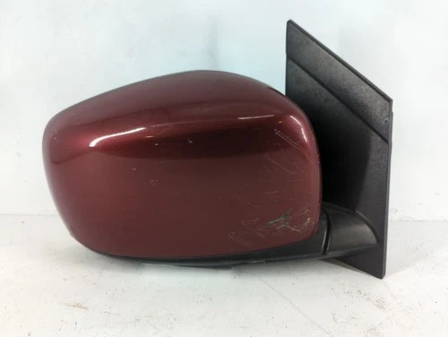 Dodge Caravan Passenger Right Side View Power Door Mirror Burgundy LJPZP