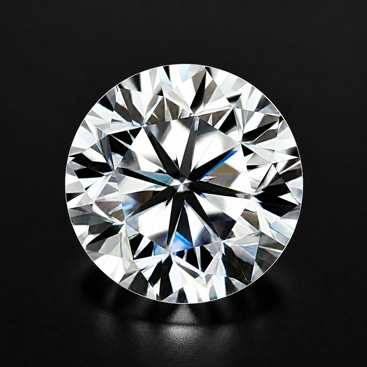6 Ct Lab Grown White Diamond Round Cut VVS1 D Grade Loose Stone 1 Pc
