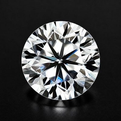 6 Ct Lab Grown White Diamond Round Cut VVS1 D Grade Loose Stone 1 Pc