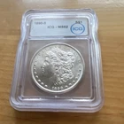 1890-S Morgan Silver Dollar San Francisco ICG MS62 Uncirculated