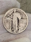 1926 Standing Liberty Silver Quarter.   Lot018