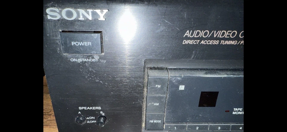 SONY STR-DE315 DIGITAL AUDIO/VIDEO CONTROL CENTER FM AM Stereo Receiver 5 Ch - Image 3 of 4