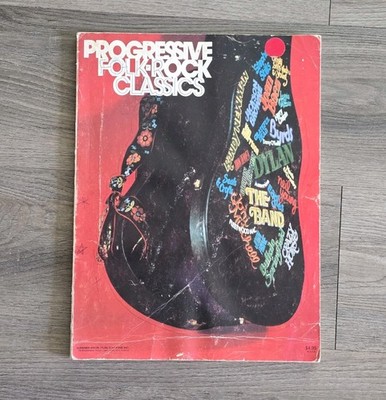 Progressive Folk Rock Classics Songbook 1973 Sheet Music Guitar Piano Songs