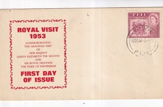 Fiji Royal Visit 1953 First Day Cover