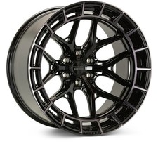 Vossen Hfx-1 22x10 6x139.7 Bp Et-18 106.1 Cb Super Deep Tinted Gloss Black Wheel Vossen Hfx-1 22x10 6x139.7 Bp Et-18 106.1 Cb Super Deep Tinted Gloss Black Wheel