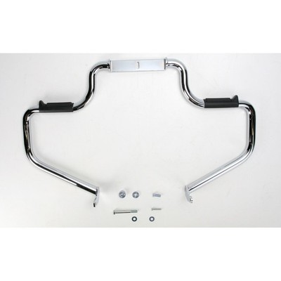Lindby Custom The Multibar Chrome Highway Bar w/Rubber Footrests - 13906
