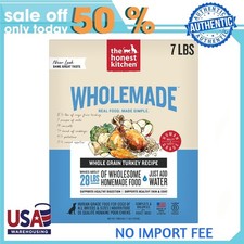 The Honest Kitchen Human Grade Wholemade Dehydrated Dog Food Grain Turkey 7lb