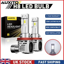 2x H8 H9 H11 LED Car Headlight Fog Light Kit Canbus Error Free 6000K White Bulbs