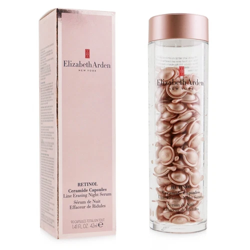 Elizabeth Arden Ceramide Retinol Capsules - Line Erasing Night Serum  60 Caps - Picture 8 of 9