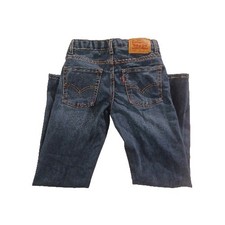 Levi's 511 Jeans Youth Boys Size 10 Reg W25 X L26 Blue Denim Adjustable Waist