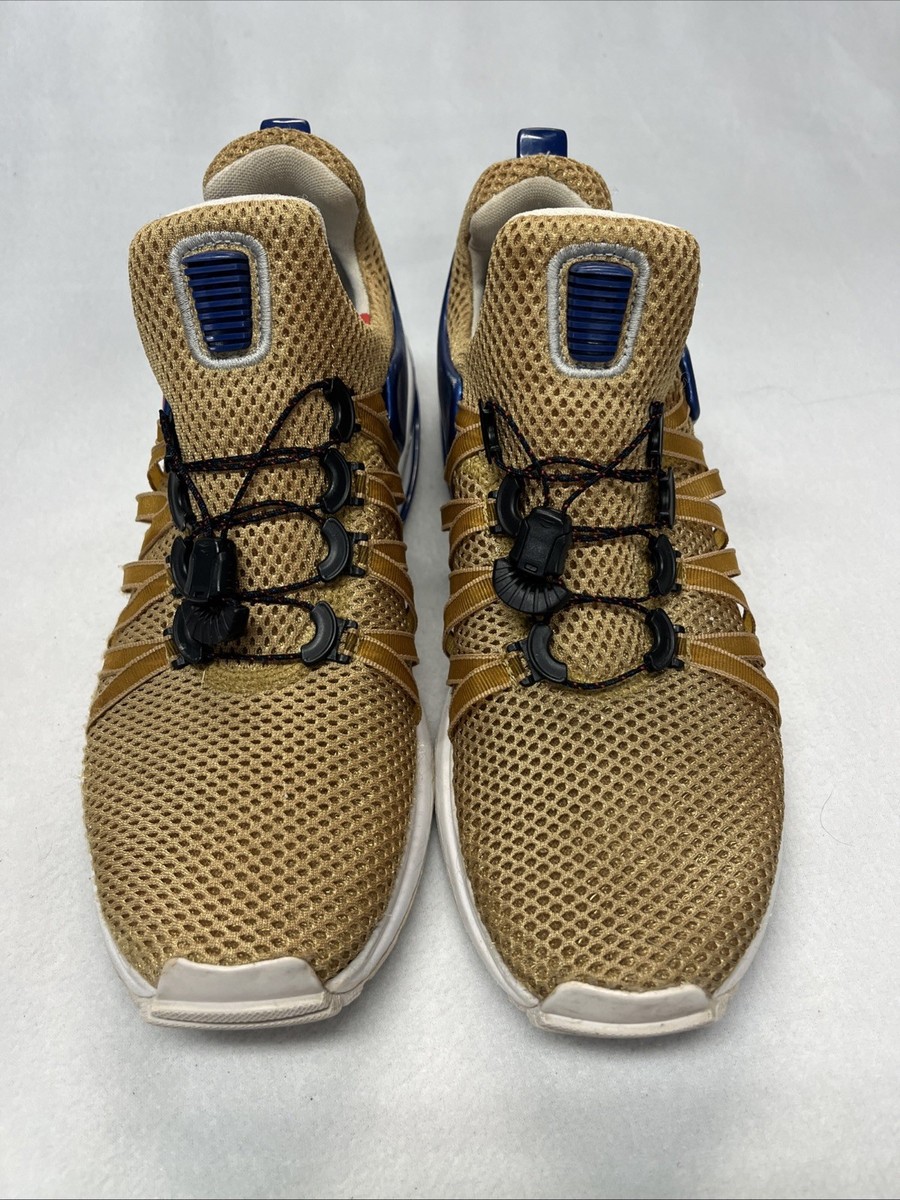 nike shox gravity midnight navy metallic gold