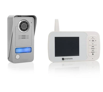 Smartwares Drahtlose Video-Türgegensprechanlage VD38W