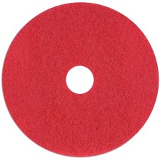 Case of 5 Sanico MVP Lead Off 20" Red Buffing Floor Pad