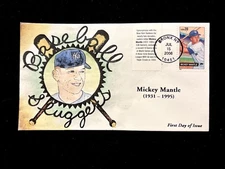 FDC ANAGRAM CACHET #4083 MICKEY MANTLE