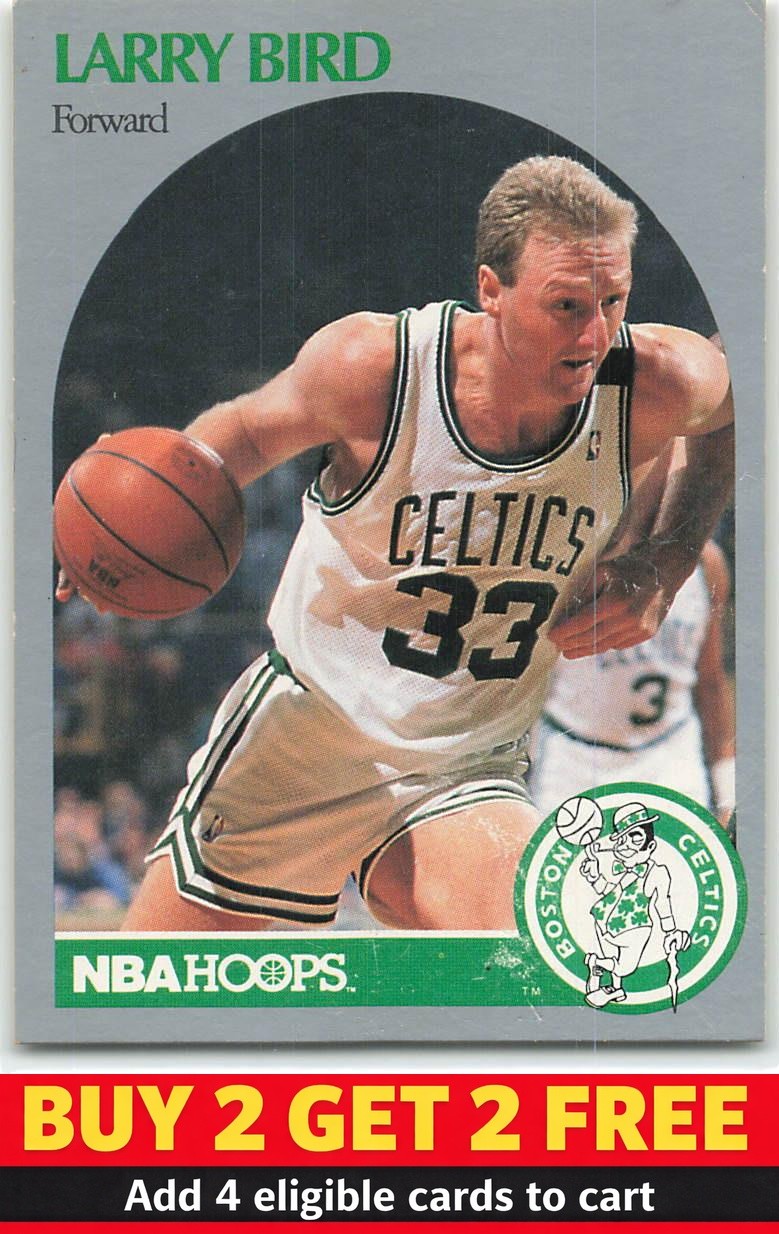 1990 Hoops Team Night Boston Celtics #NNO Larry Bird NBA Basketball
