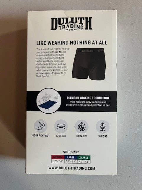 Calzoncillos boxer Duluth Trading para hombre, paquete de 3 Foto 2 de 2