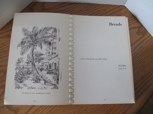 Vintage Cook Book Fort Lauderdale Recipes by Historical Society FL 1964 - Picture 13 of 17