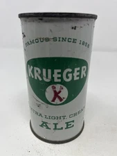 Krueger Ale Flat Top Beer Can USBC 89-38 G. Krueger Brewing Co. Collectible