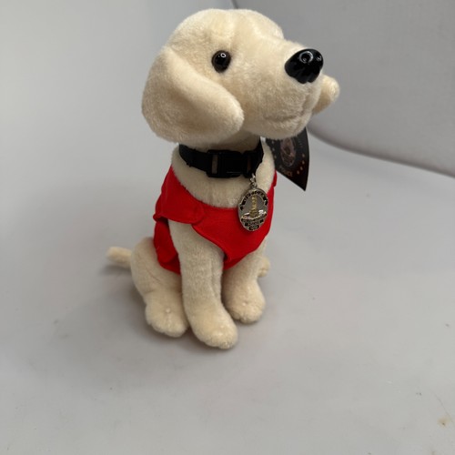 Iowa State University Police Dog Plushie "Zosia" Ames Iowa " with Badge NEW - Picture 6 of 15
