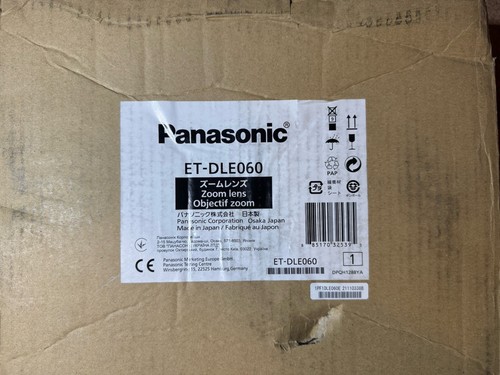 PANASONIC ET-DLE060 ETDLE060 ULTRA SHORT THROW PROJECTOR LENS, PERFECT CONDITION