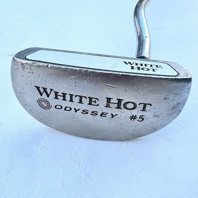 Odyssey White Hot #5 Putter 43.5” RH Golf Club Belly Style Lamkin