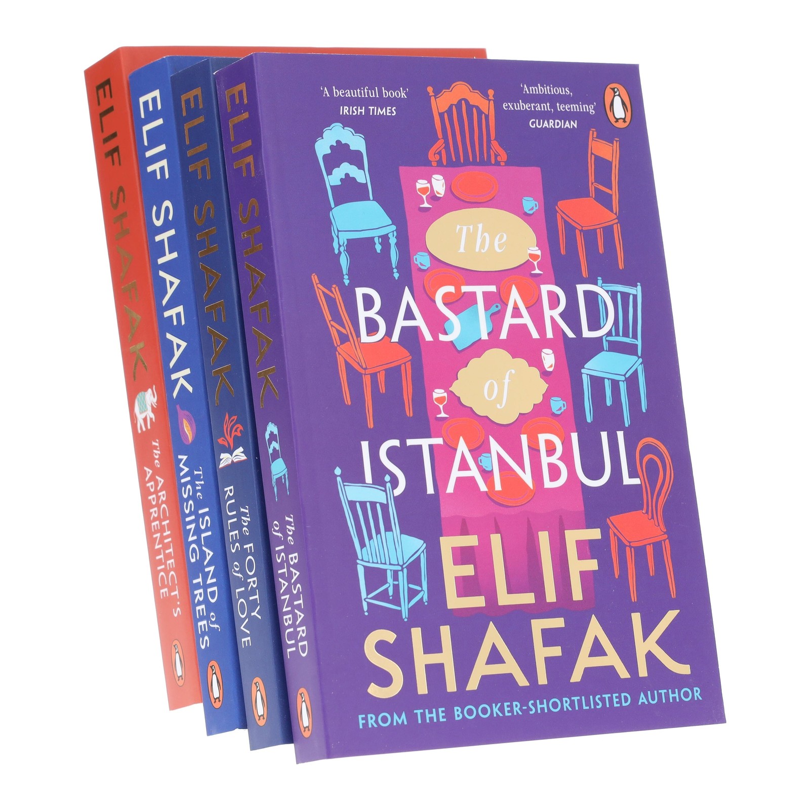 Various Publishers Boys Elif Shafak Collection 4 Books Set (The Forty Rules Of Love, The Bastard Of Istanbul, The Architect's Apprentice, The Island Of Missing Trees) - Image 4