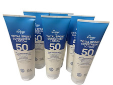 6 x 8oz each Kroger Broad Spectrum SPF 50 Total Sport Sunscreen Lotion 2.87 per gallon
