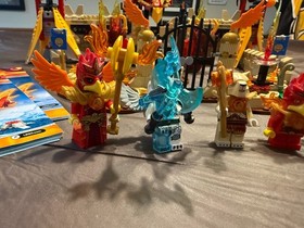 LEGO&reg; CHIMA Flying Phoenix Fire Temple #70146 100% Complete