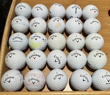 25 x mieszane białe piłki golfowe Callaway