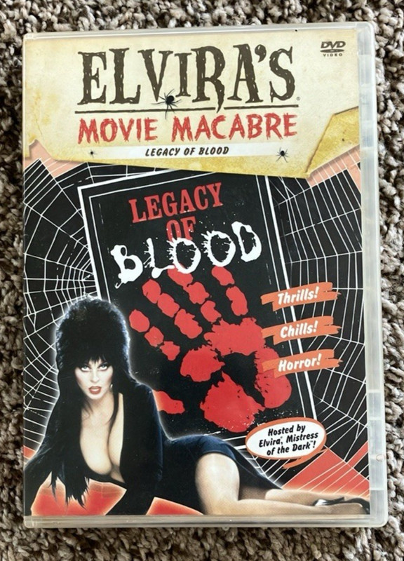 Elvira's Movie Macabre: Legacy Of Blood DVD Host: Elvira, Mistress of the Dark