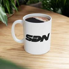Dispatch Video Game SDN Office Coffee Mug, Cosplay Coffee Cup, Gamer Coffee Mug