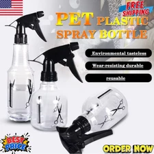 Plastic Spray Bottle 16 Oz Mist Flower Sprayer Hair Salon Tool Hairdressing