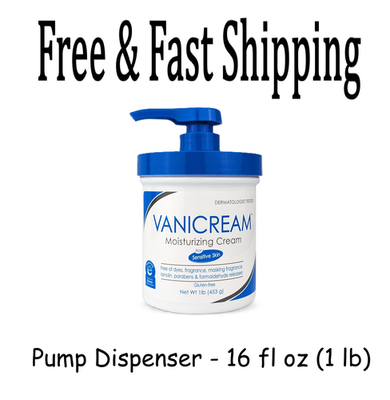#ad Moisturizing Skin Cream with Pump Dispenser 16 Fl Oz $17.97